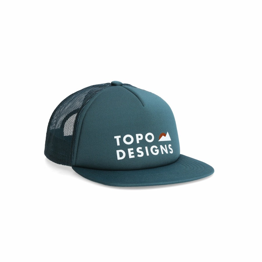 Accessories Topo Designs Hats & Beanies | Foam Trucker - Mountain Waves