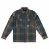 Men's Topo Designs Shirts | Mountain Shirt Jacket - Men'S Blue / Red Plaid