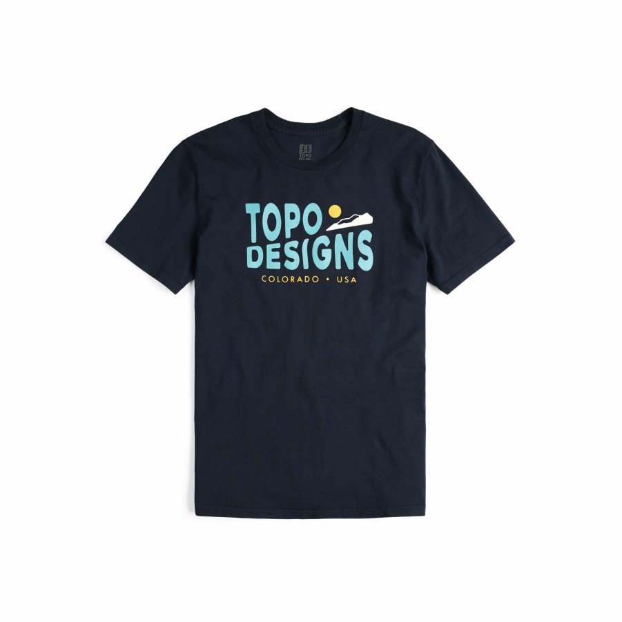 Men's Topo Designs T-shirts | Sunrise Tee - Men'S