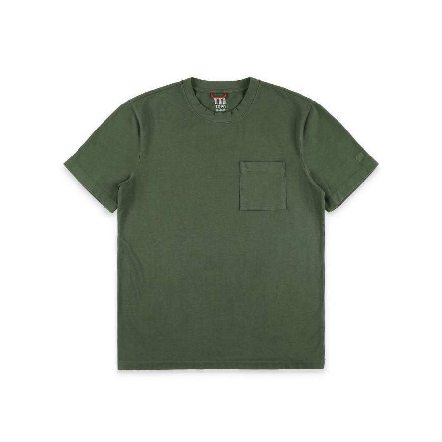 Men's Topo Designs T-shirts | Dirt Pocket Tee - Men'S