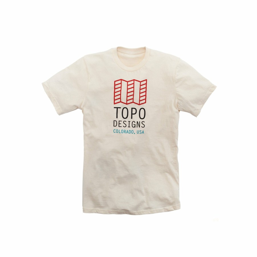 Men's Topo Designs T-shirts | Original Logo Tee - Men'S - Tee