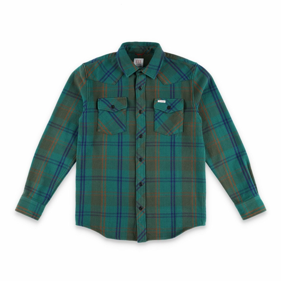 Men's Topo Designs Shirts | Mountain Shirt Heavyweight - Men'S