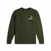 Men's Topo Designs T-shirts | Ellipse Tee Long Sleeve - Men'S Olive