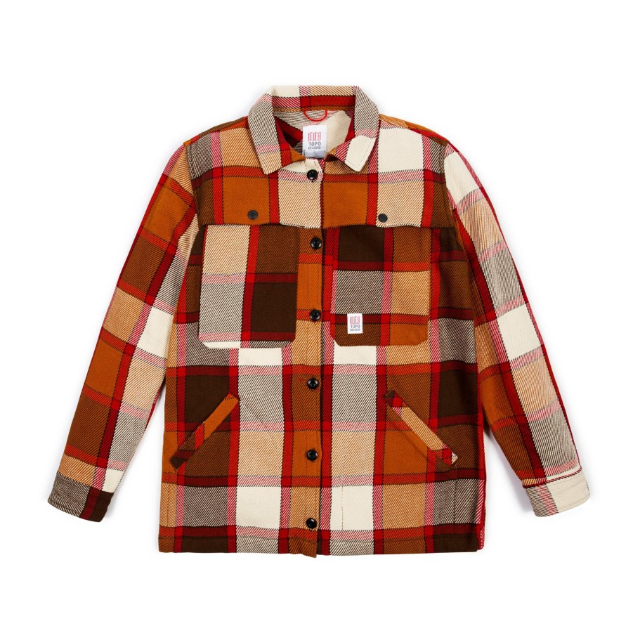 Women's Topo Designs Shirts | Mountain Shirt Jacket - Women'S