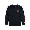 Men's Topo Designs T-shirts | Large Logo Tee Long Sleeve - Men'S