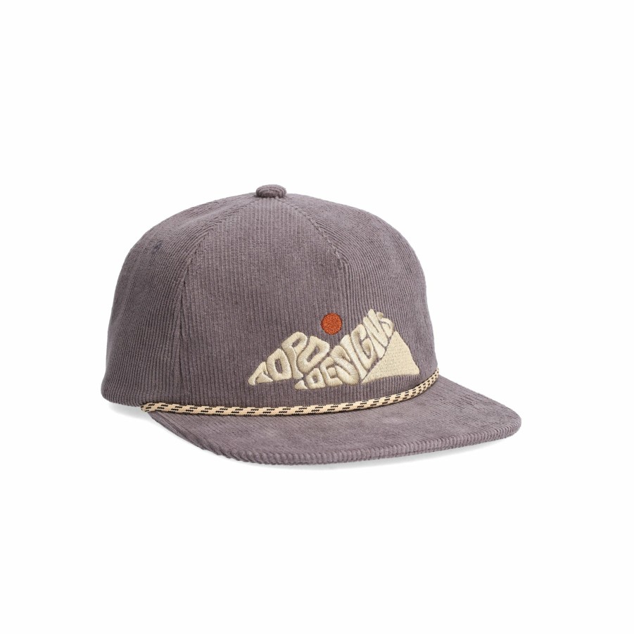 Accessories Topo Designs Hats & Beanies | Corduroy Trucker Hat - Rugged Peaks