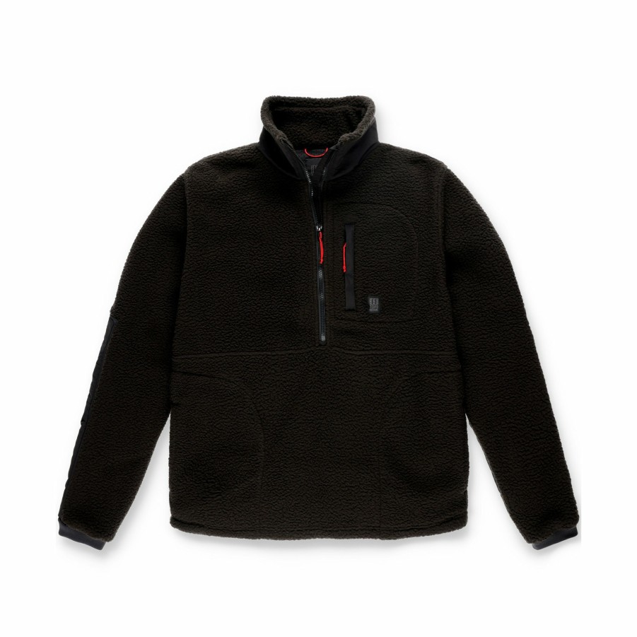 Men's Topo Designs Fleece | Mountain Fleece Pullover - Men'S