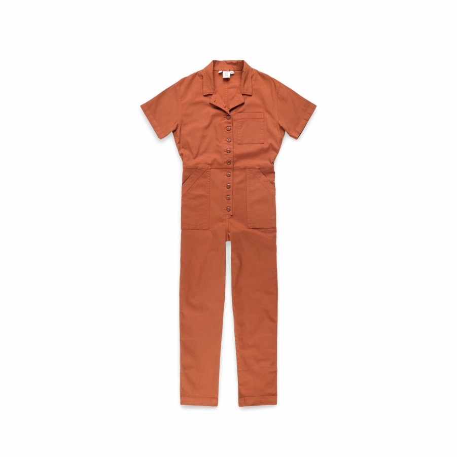 Women's Topo Designs Pants & Jumpsuits | Dirt Coverall - Women'S Brick