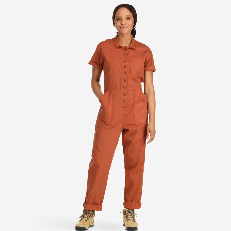 Women's Topo Designs Pants & Jumpsuits | Dirt Coverall - Women'S Brick