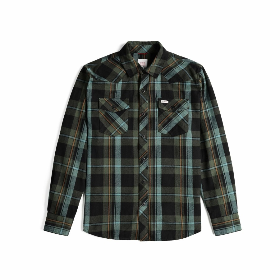 Men's Topo Designs Shirts | Mountain Shirt Plaid - Men'S