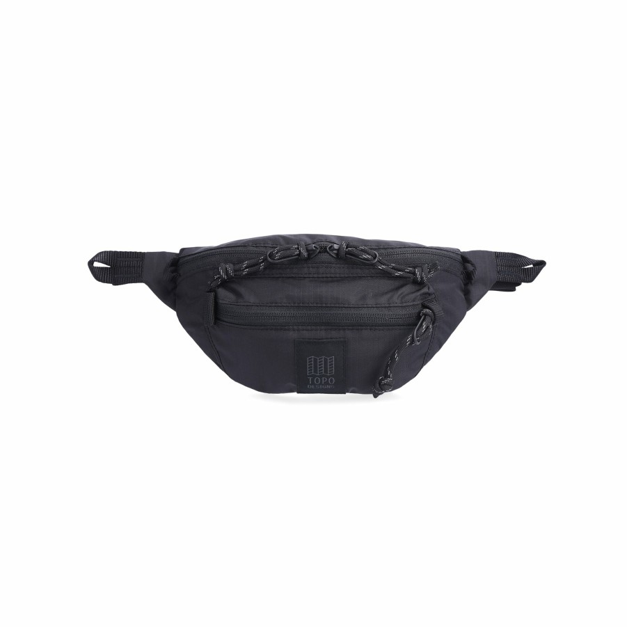 Bags & Packs Topo Designs | Mountain Waist Pack Black / Black