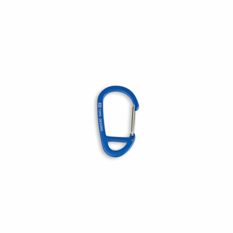 Accessories Topo Designs Bag Organization | Carabiner - 3 Pack Black / Red / Blue