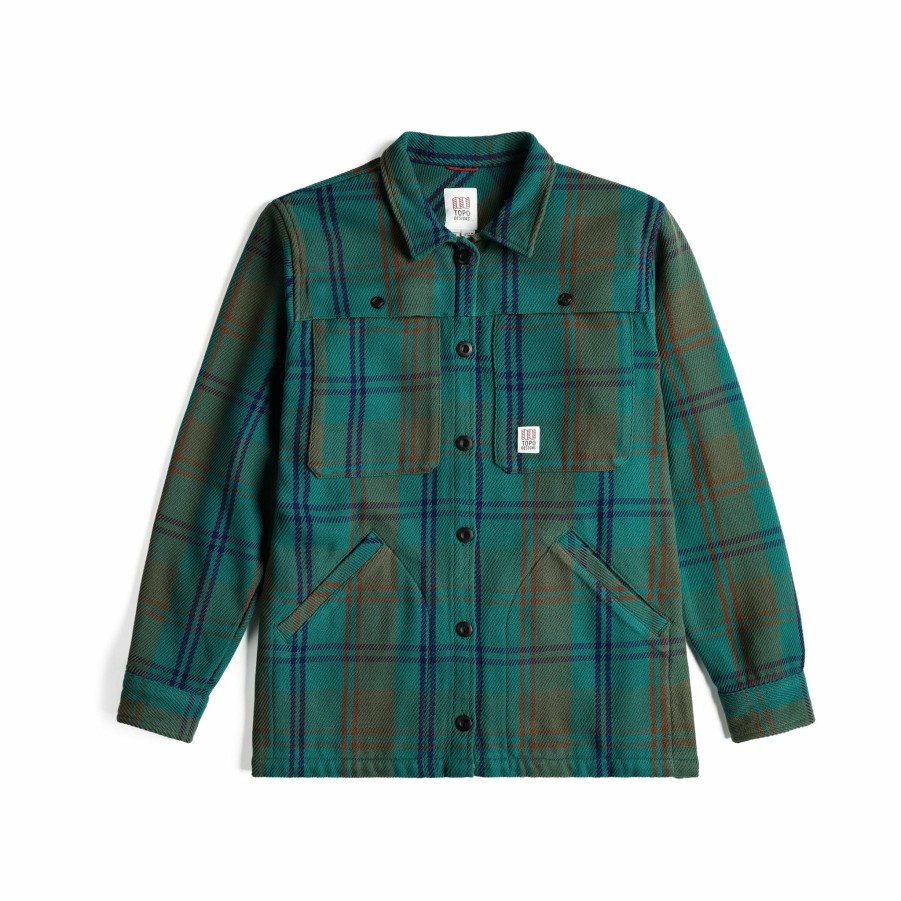 Women's Topo Designs Shirts | Mountain Shirt Jacket - Women'S