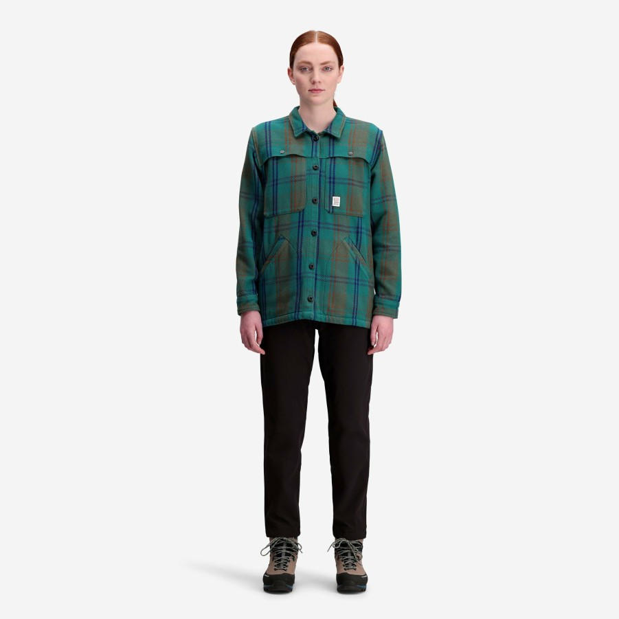 Women's Topo Designs Shirts | Mountain Shirt Jacket - Women'S