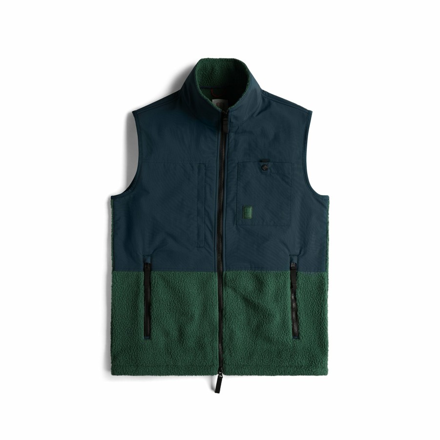 Men's Topo Designs Puffer & Insulated | Subalpine Fleece Vest - Men'S